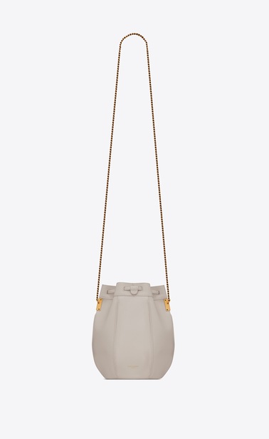TALITHA small bucket bag in smooth leather
